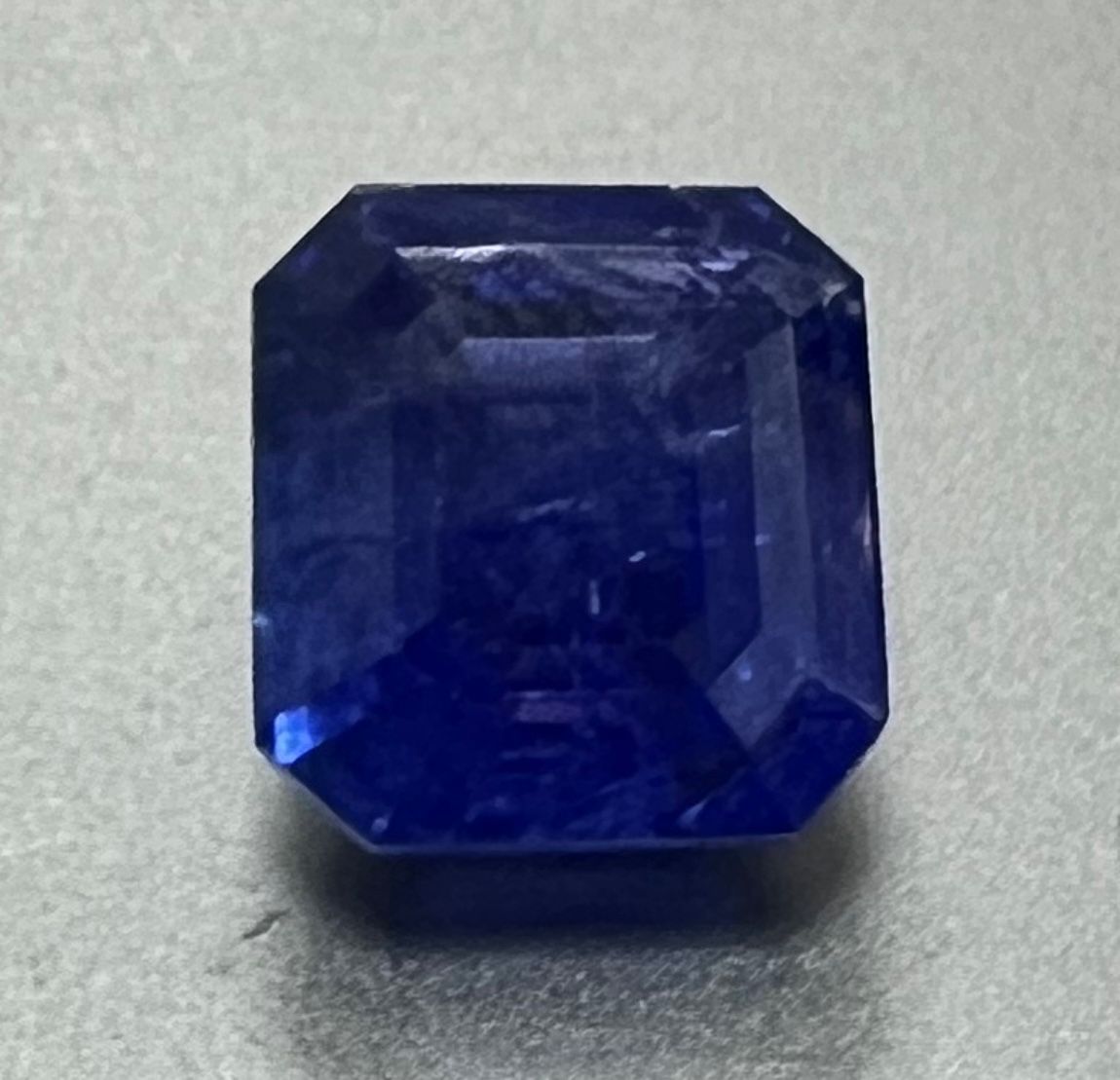 Tanzanite - Square Emerald Cut - 9.5 Ct.