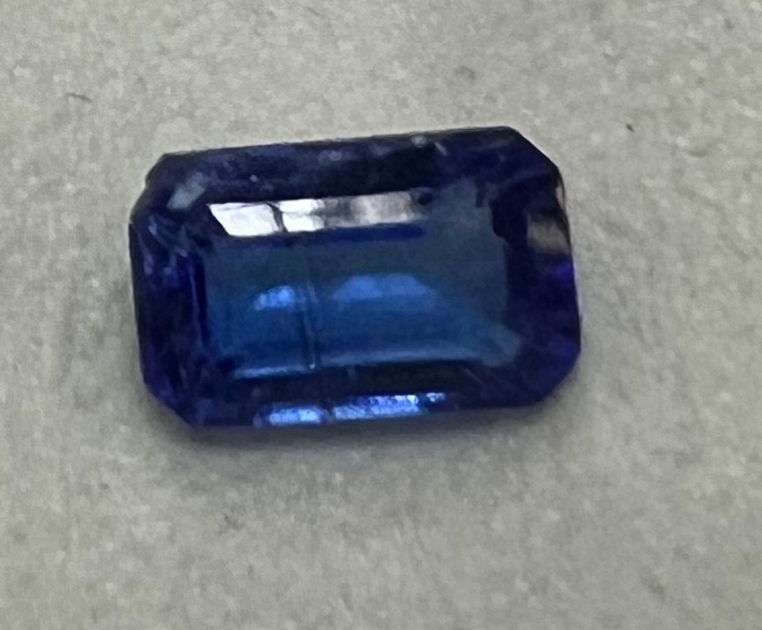 Tanzanite - Emerald Cut - 2.11 Ct.