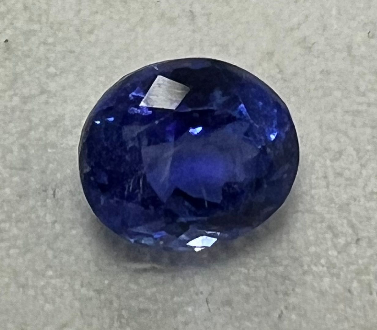 Tanzanite - Oval - 3.66 Ct.
