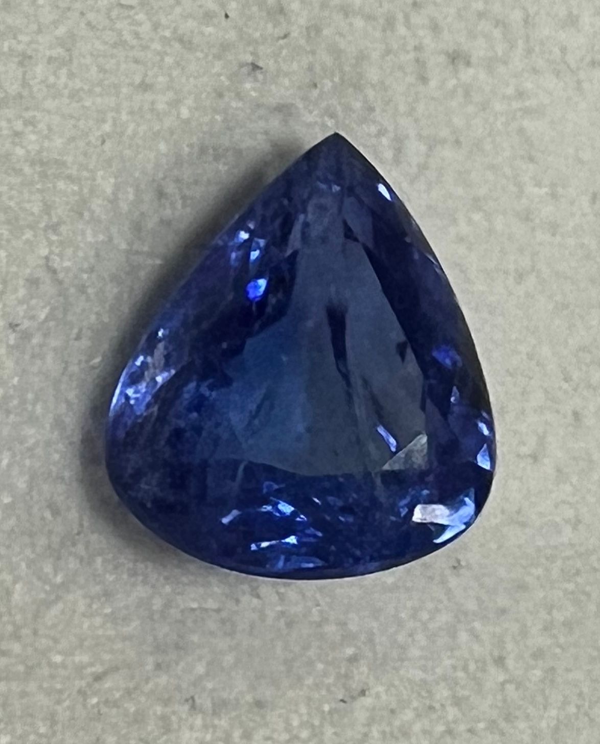 Tanzanite - Pear - 7.07 Ct.