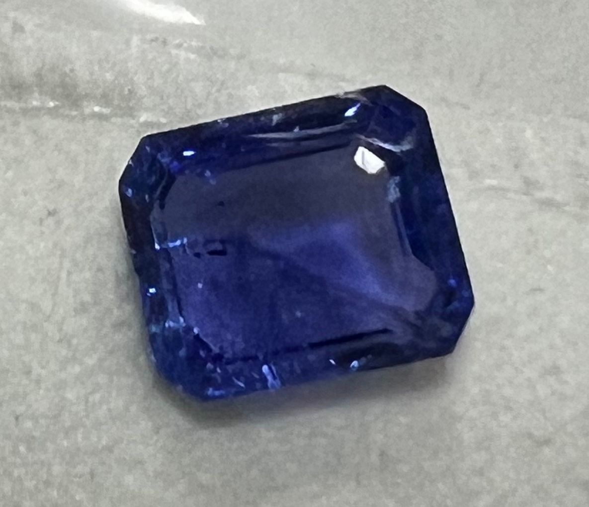 Tanzanite - Emerald Cut - 4.33 Ct.