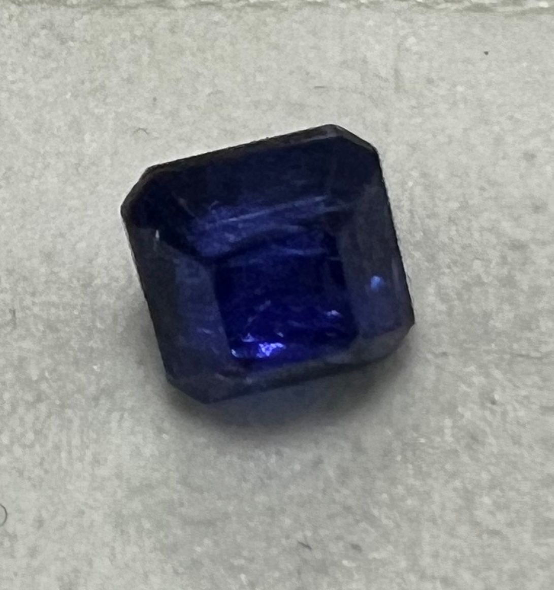 Tanzanite - Square Emerald Cut - 4.11 Ct.