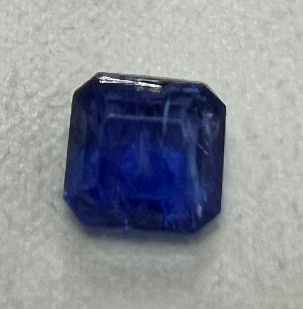 Tanzanite - Square Emerald Cut - 3.63 Ct.