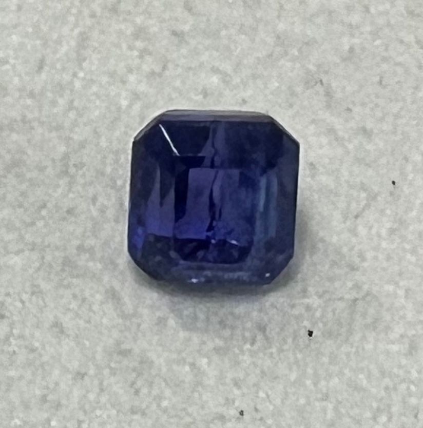 Tanzanite - Square Emerald Cut - 3.26 Ct.