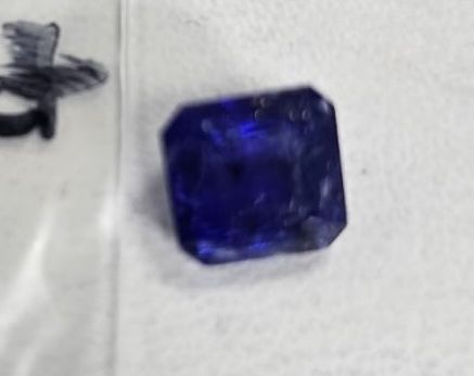 Tanzanite - Square Emerald Cut - 4.3 Ct.
