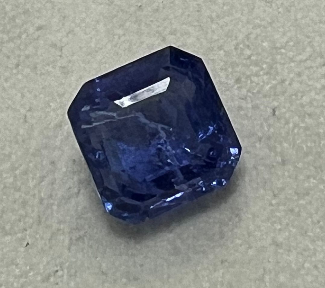 Tanzanite - Square Emerald Cut - 4.5 Ct.