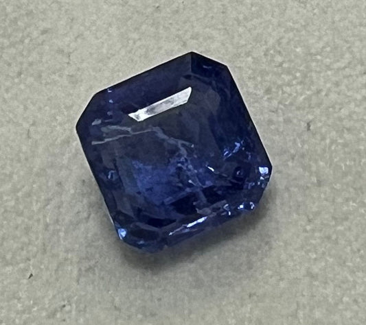 Tanzanite - Square Emerald Cut - 4.5 Ct.