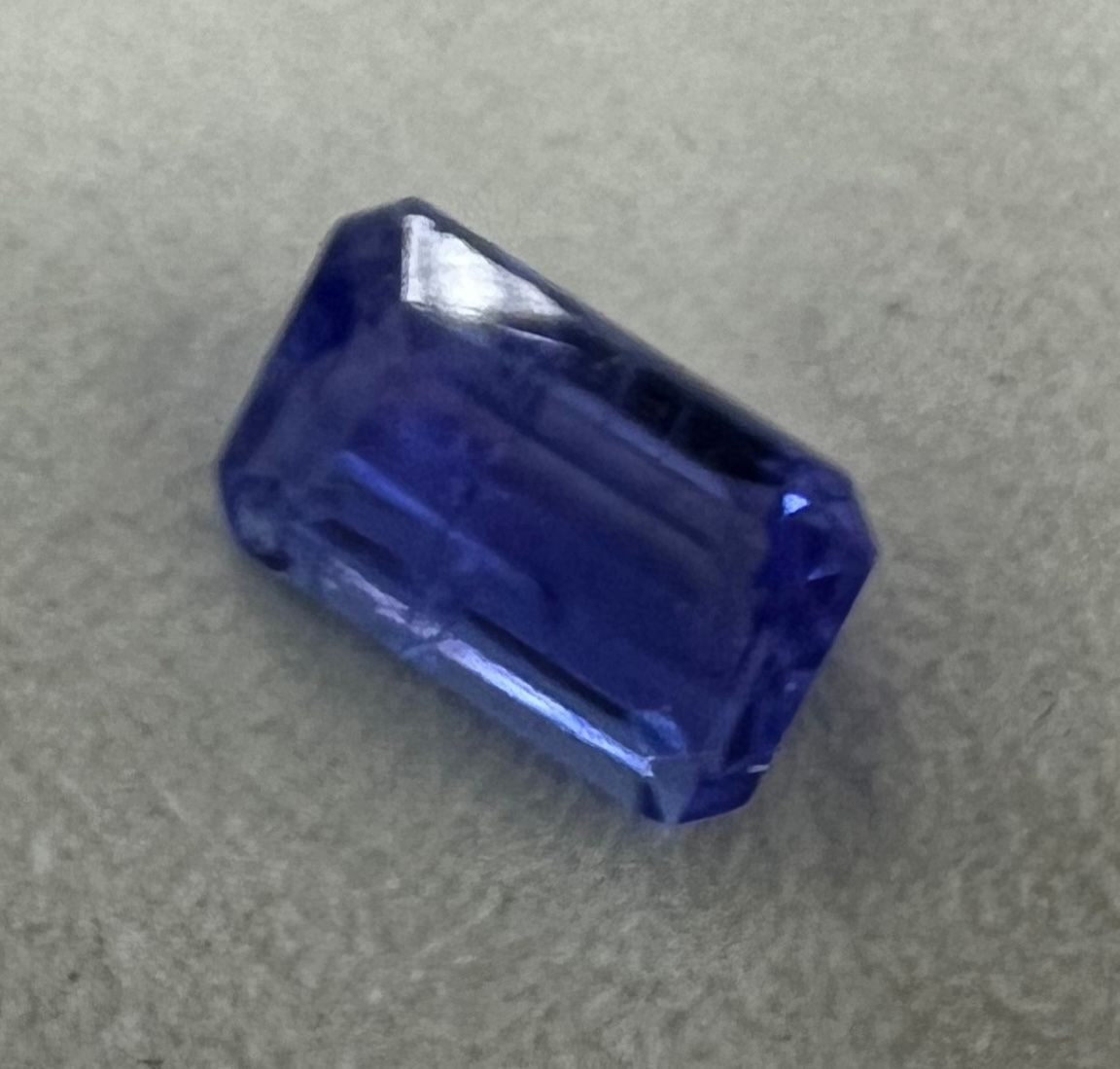 Tanzanite - Emerald Cut - 5.84 Ct.