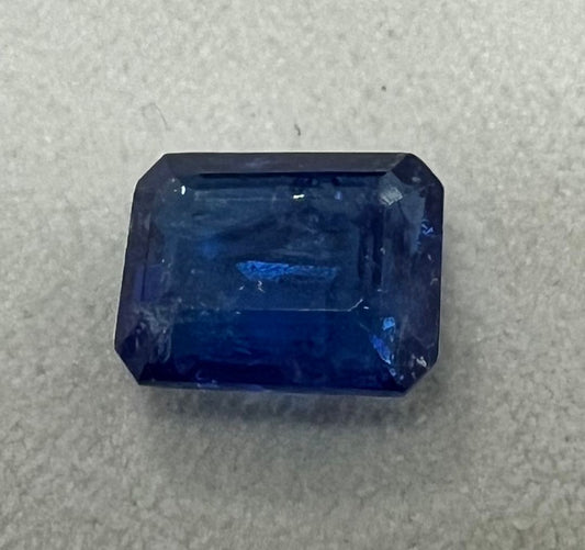 Tanzanite - Emerald Cut - 6.05 Ct.