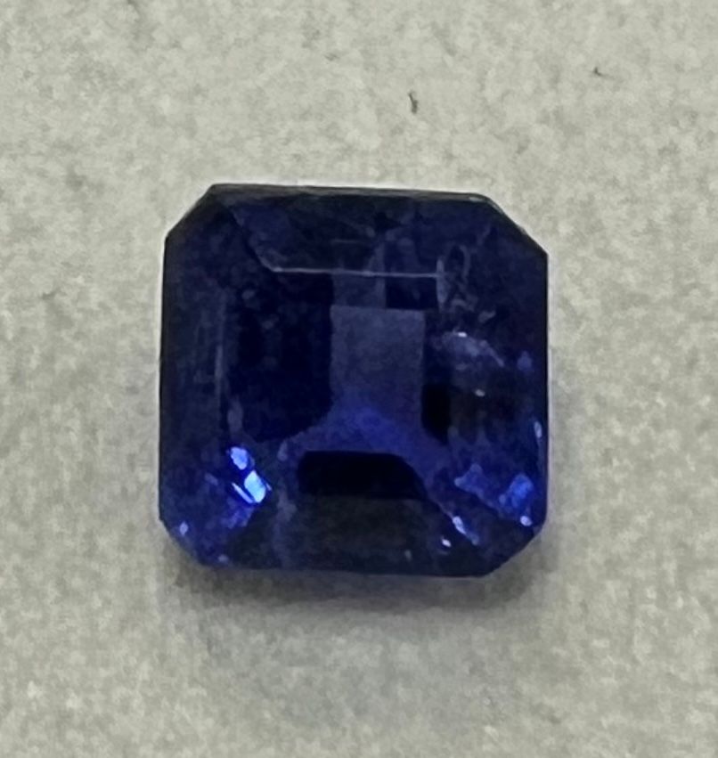 Tanzanite - Square Emerald Cut - 2.79 Ct.