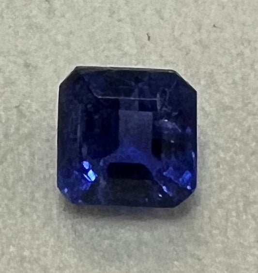 Tanzanite - Square Emerald Cut - 2.79 Ct.