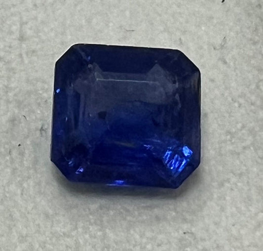 Tanzanite - Square Emerald Cut - 3.86 Ct.