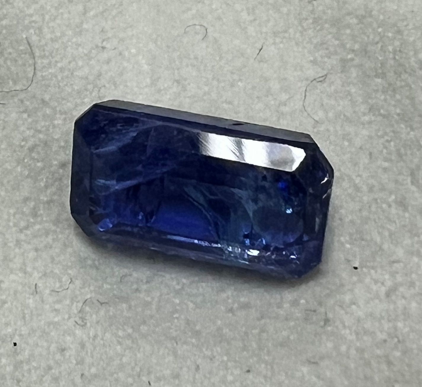 Tanzanite - Emerald Cut - 7.29 Ct.
