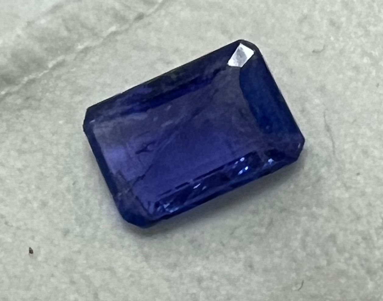 Tanzanite - Emerald Cut - 4.09 Ct.