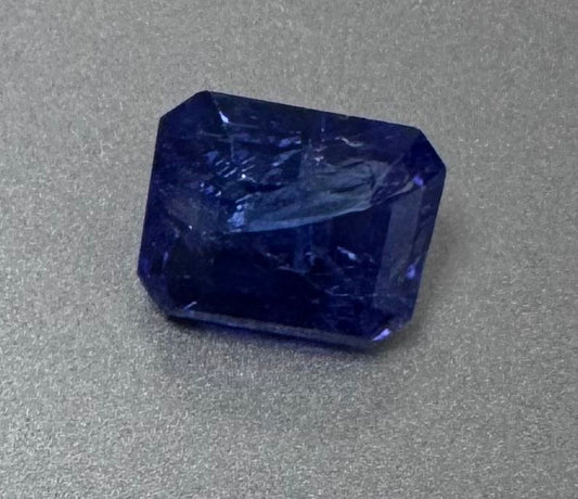 Tanzanite - Emerald Cut - 5.06 Ct.