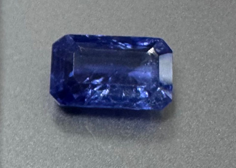 Tanzanite - Emerald Cut - 3.57 Ct.