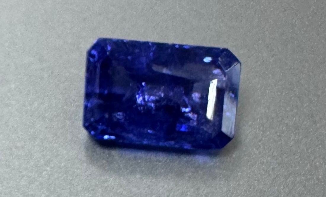 Tanzanite - Emerald Cut - 5.46 Ct.