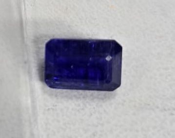 Tanzanite - Emerald Cut - 3.14 Ct.