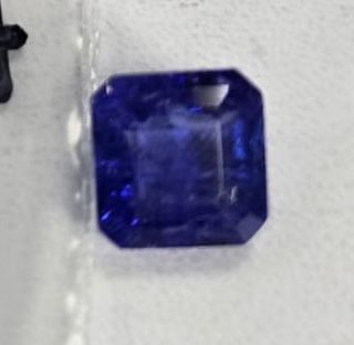 Tanzanite - Square Emerald Cut - 4.08 Ct.